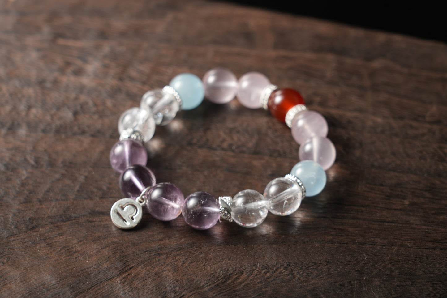 Libra Zodiac Crystal Bracelet – Handmade Designer Jewelry for Harmony and Love