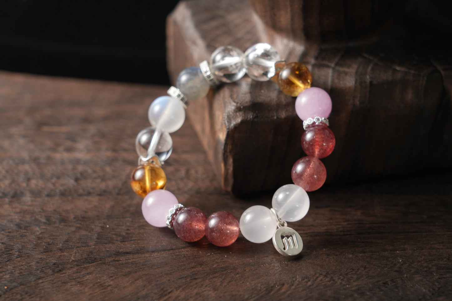 Scorpio Zodiac Crystal Bracelet – Handmade Designer Jewelry of Transformation & Healing