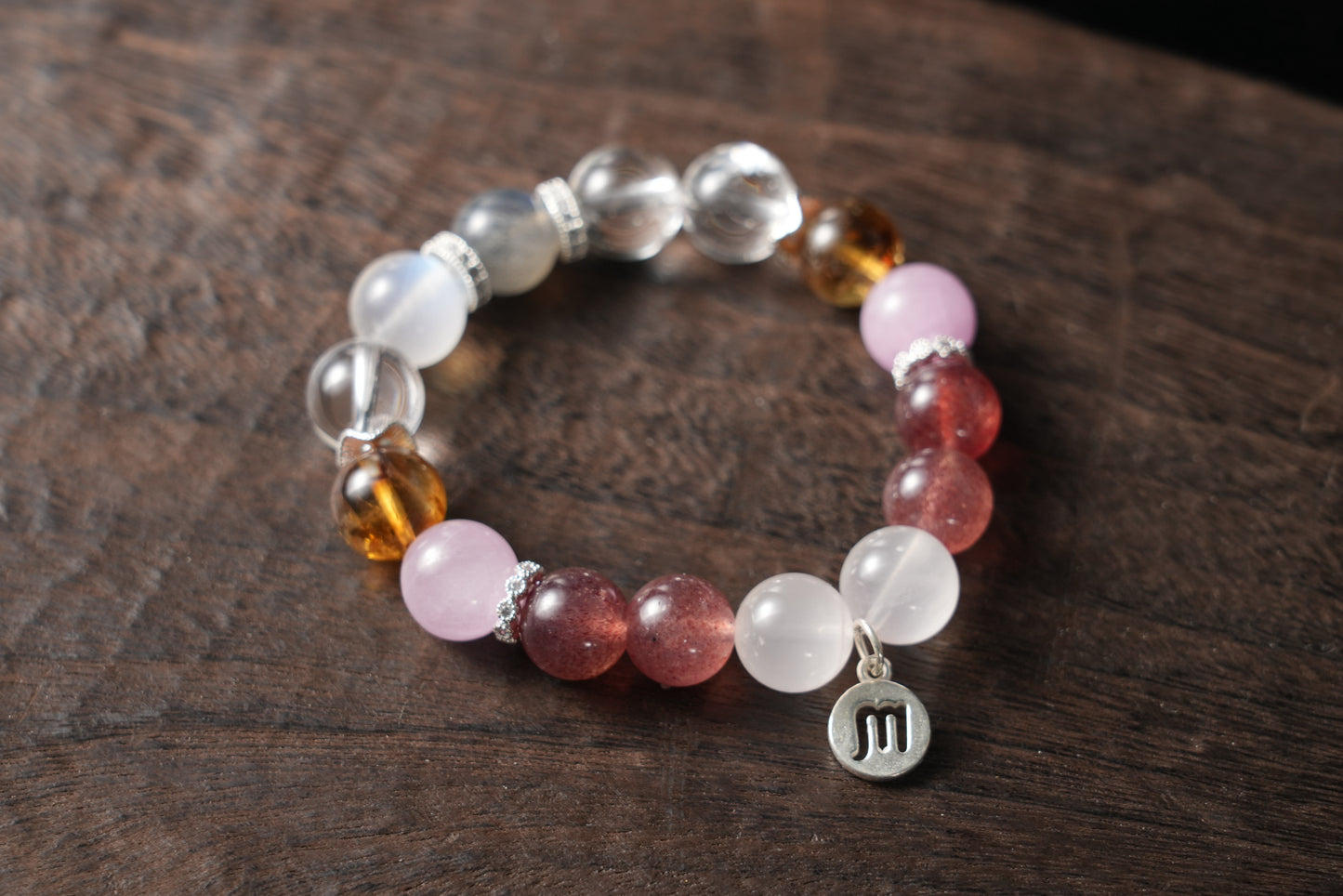 Scorpio Zodiac Crystal Bracelet – Handmade Designer Jewelry of Transformation & Healing