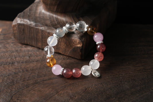 Scorpio Zodiac Crystal Bracelet – Handmade Designer Jewelry of Transformation & Healing