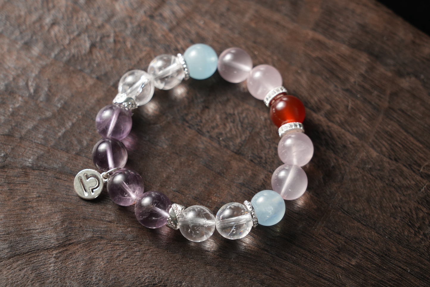 Libra Zodiac Crystal Bracelet – Handmade Designer Jewelry for Harmony and Love